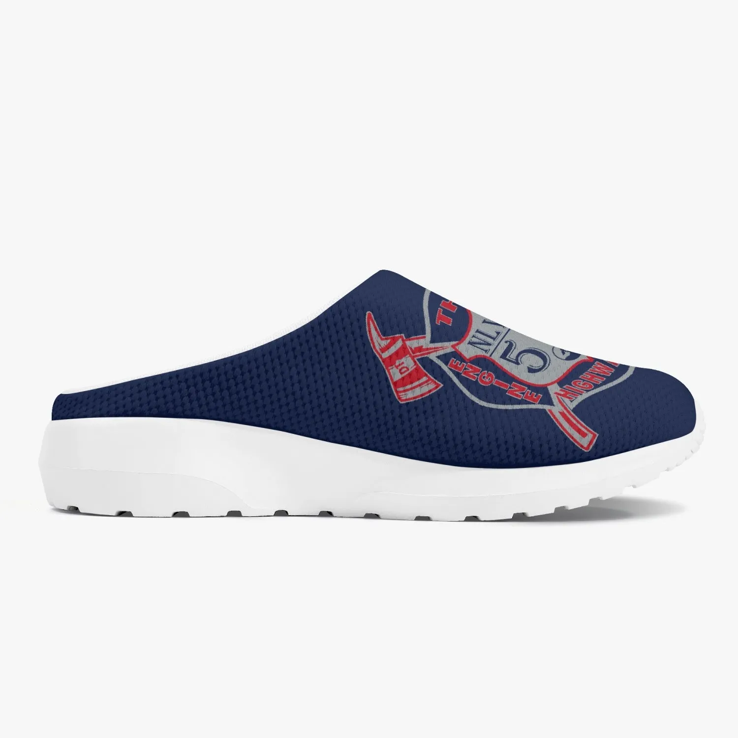 57 Logo Mesh Non-Woven Slippers