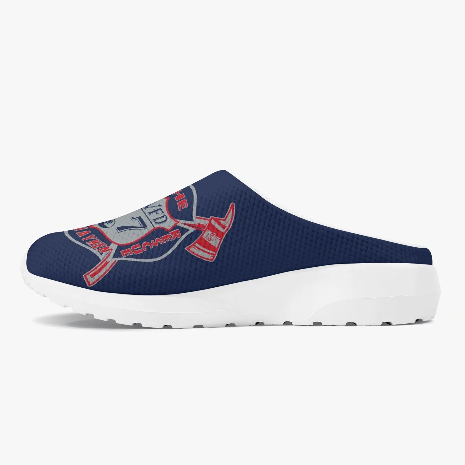 57 Logo Mesh Non-Woven Slippers