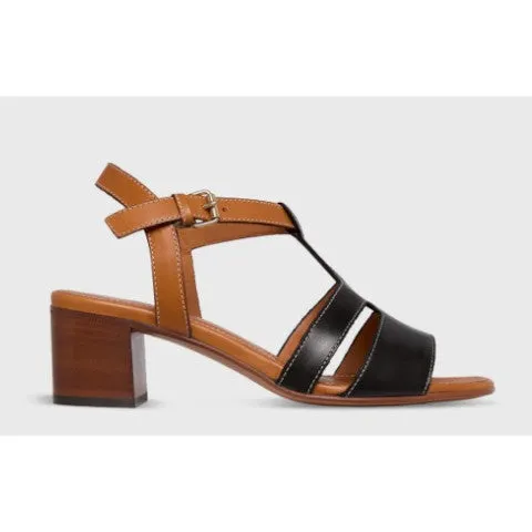 Ann Mashburn Square Toe T-Strap Heel