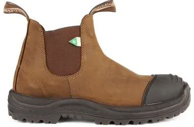Blundstone 169 - Work & Safety Rubber Toe Cap - Saddle Brown