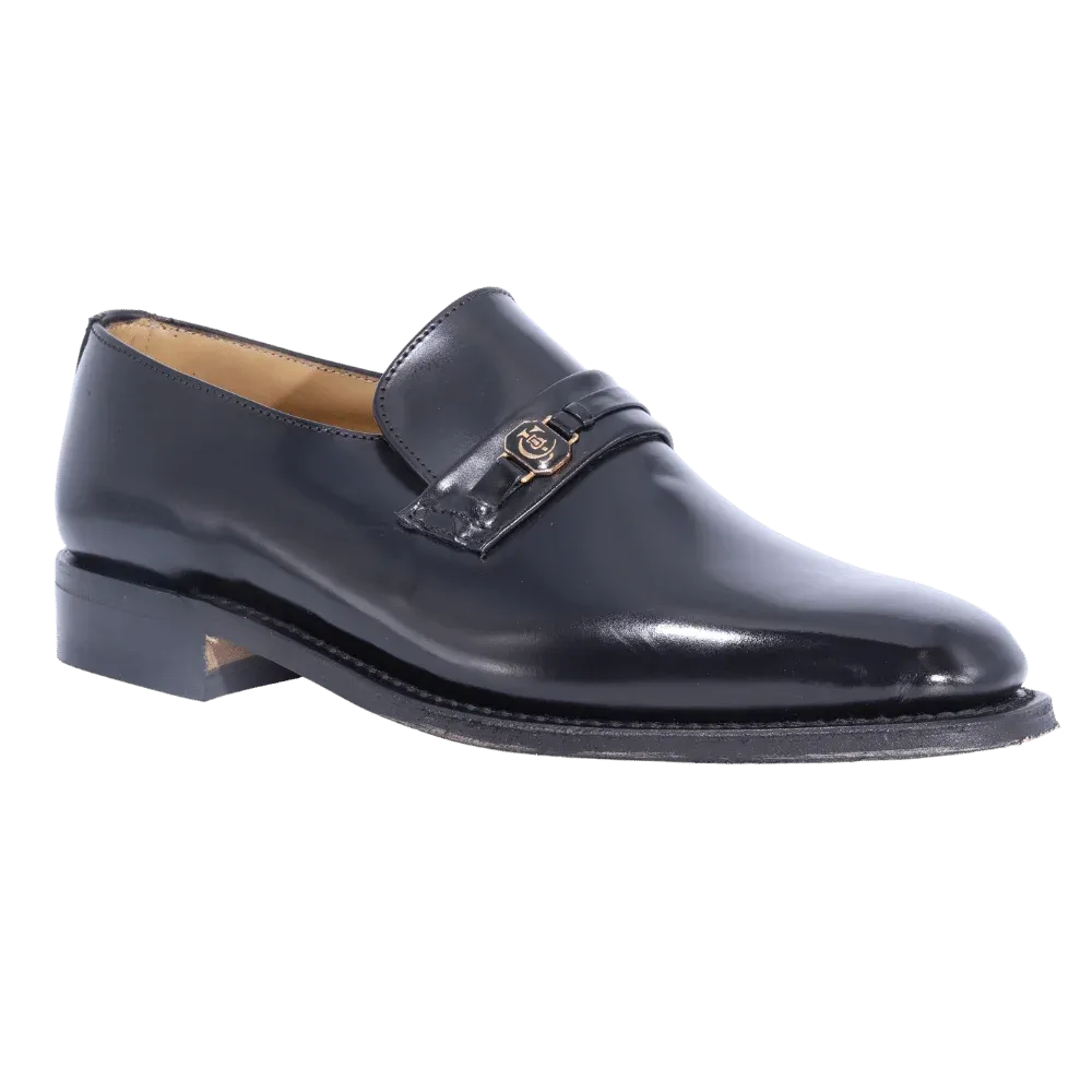 Crockett & Jones Ryder Moccasin in Black