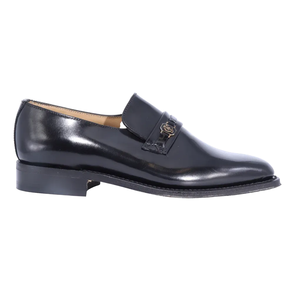 Crockett & Jones Ryder Moccasin in Black