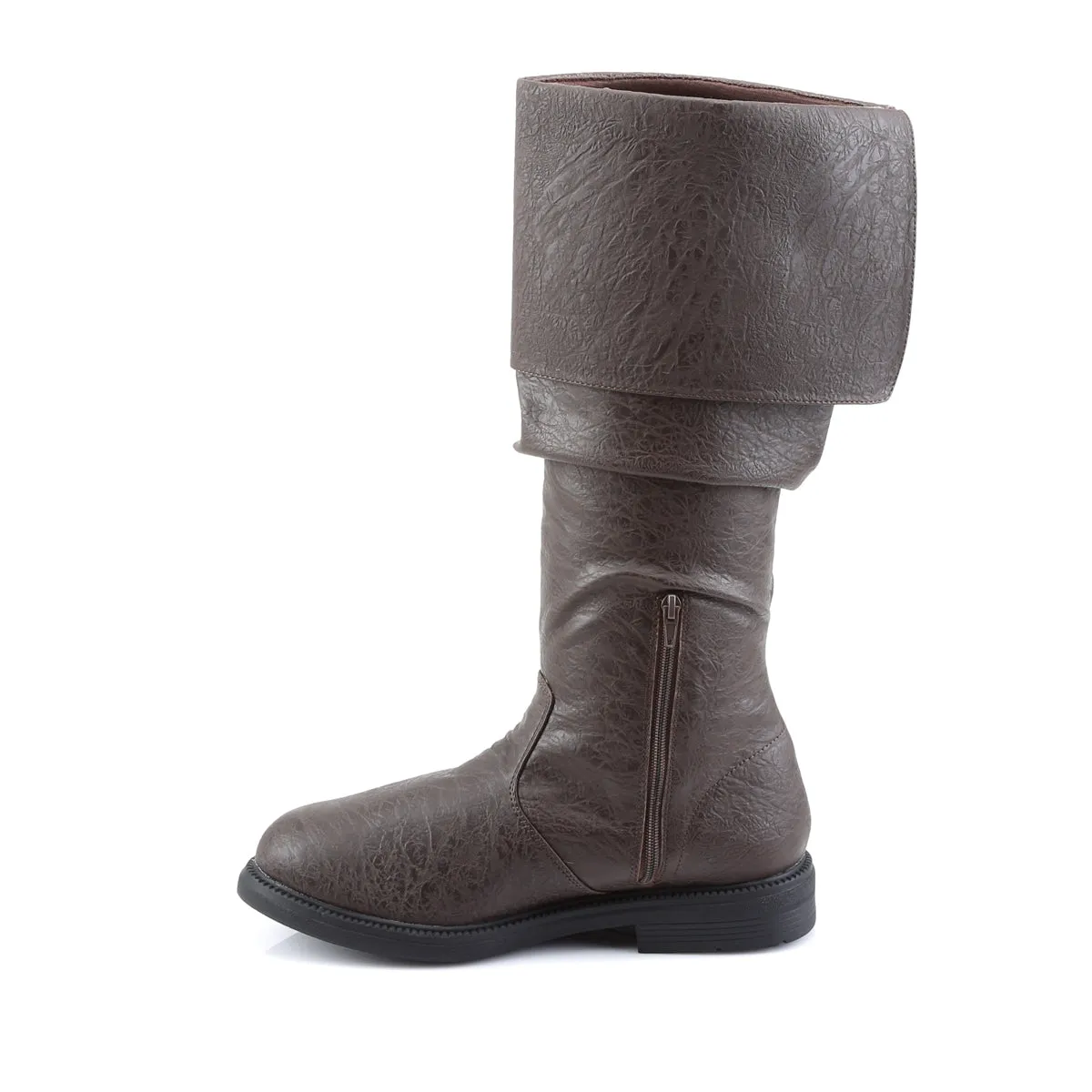 Cuffed Knee High Renaissance Boot ROBINHOOD-100