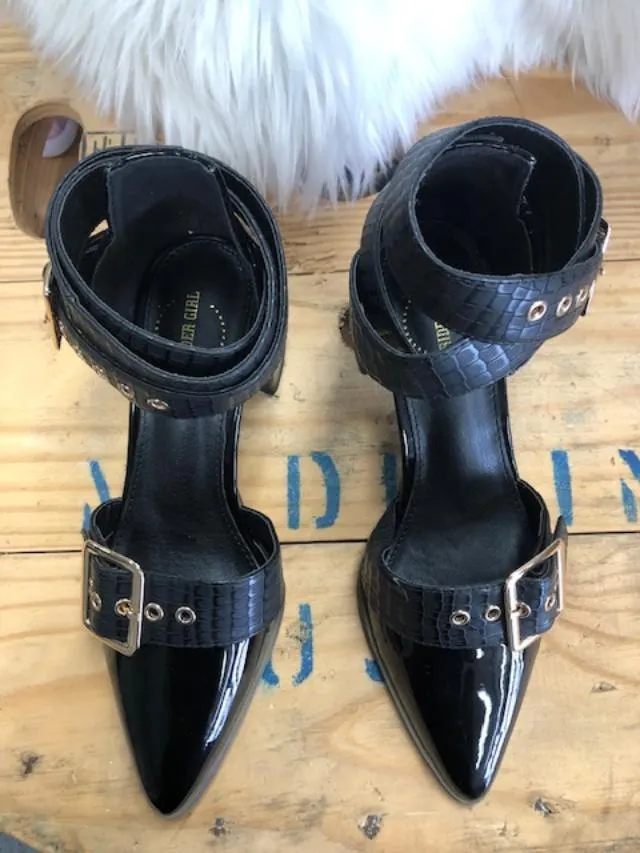 Diamond Block Heel