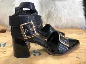 Diamond Block Heel