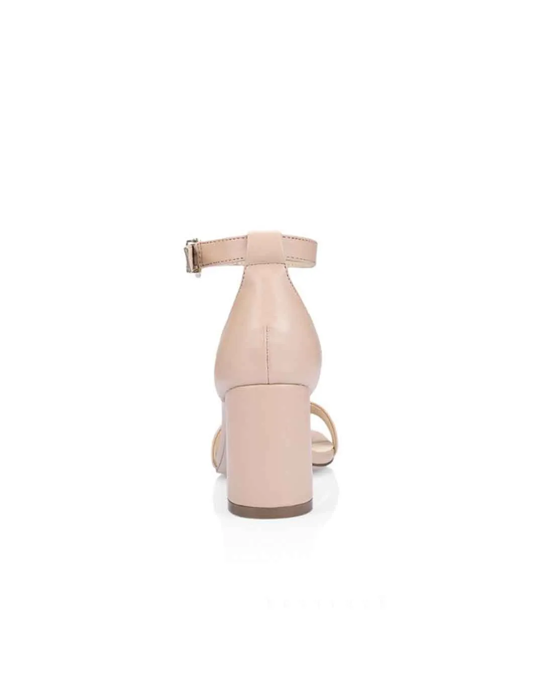 Keeley Block Heel - Nude
