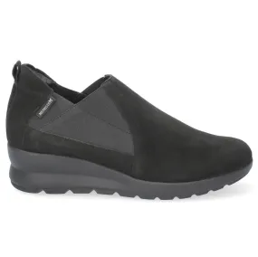 Mephisto Pavlova Velvet Leather Women's Wedge Shoes