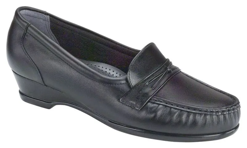 SAS Easier Slip On Loafer - Black