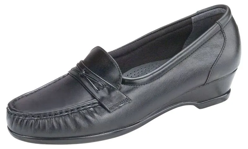 SAS Easier Slip On Loafer - Black
