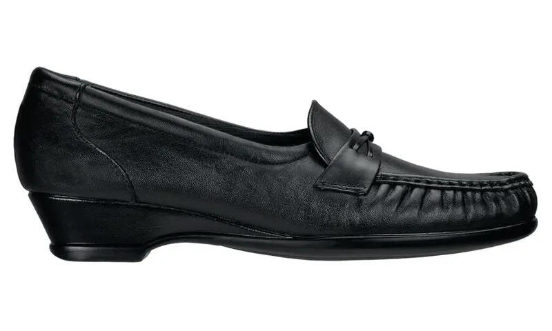 SAS Easier Slip On Loafer - Black