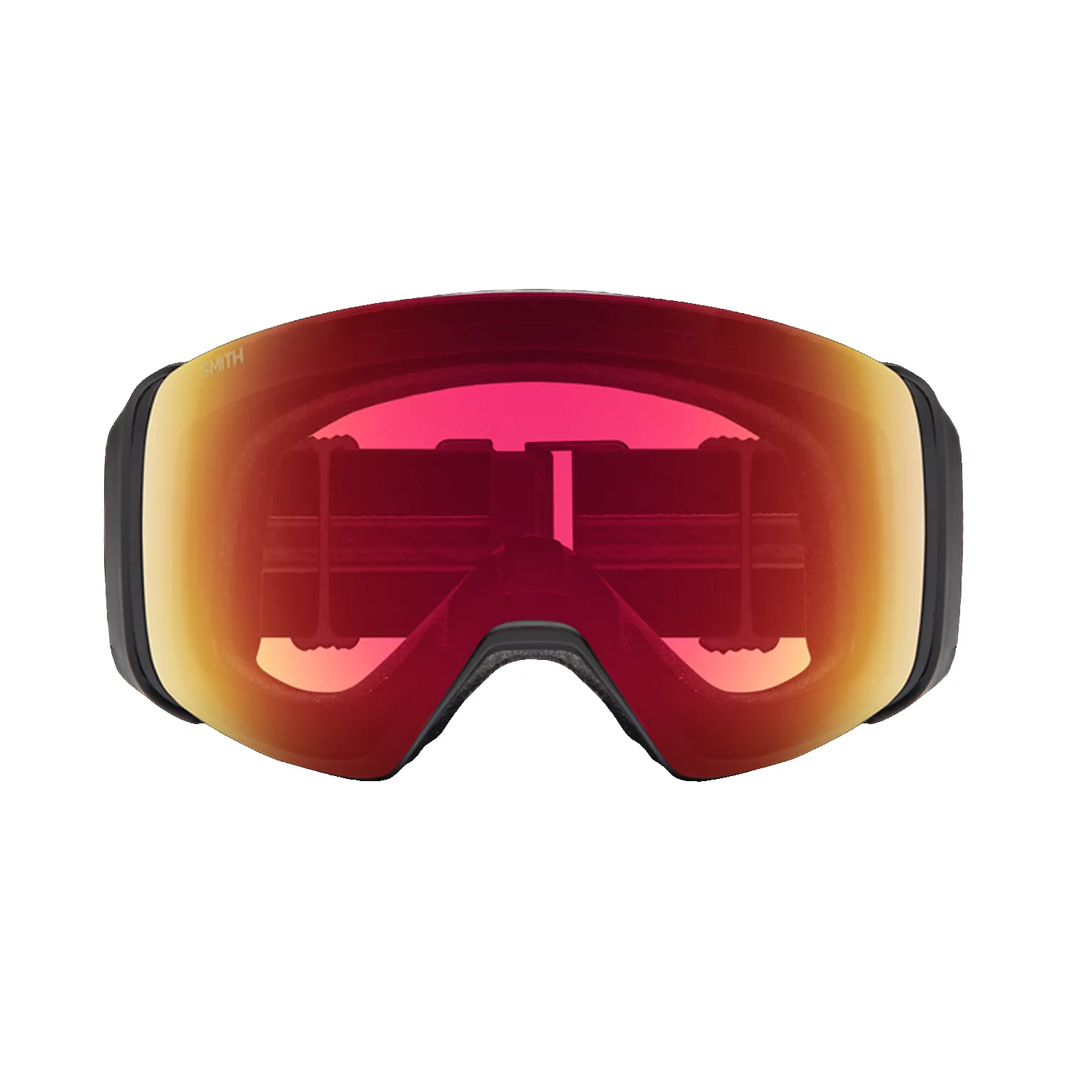 Smith 4D Mag Low Bridge Fit Goggles Black/ChromaPop Photochromic Red Mirror   Chromapop Storm Rose Flash