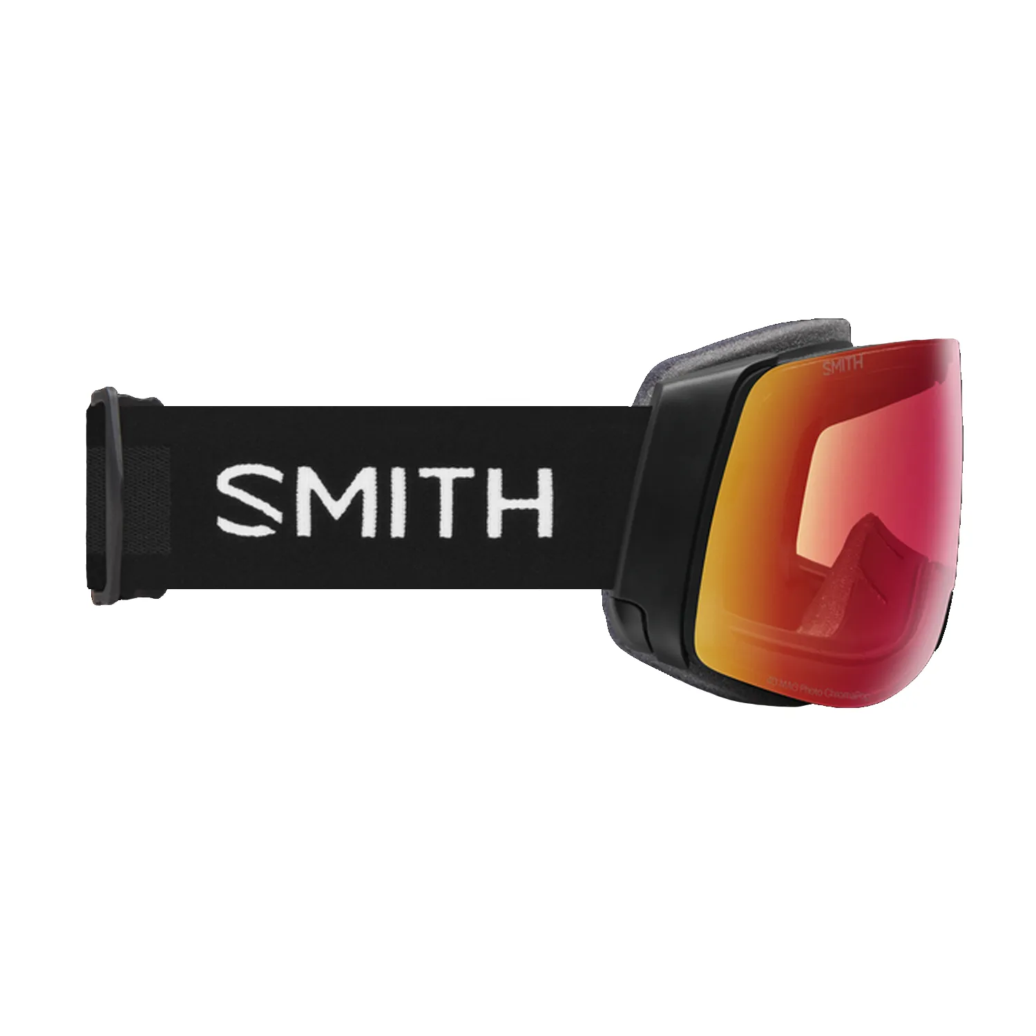 Smith 4D Mag Low Bridge Fit Goggles Black/ChromaPop Photochromic Red Mirror   Chromapop Storm Rose Flash