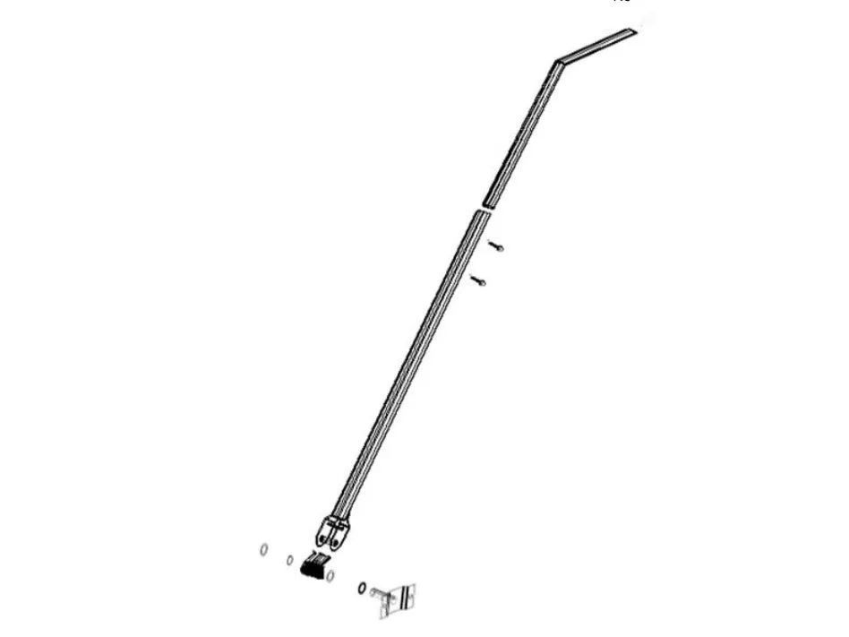 Telescoping Arm Assembly (Passenger Side) K0842 | Mountain Tarp