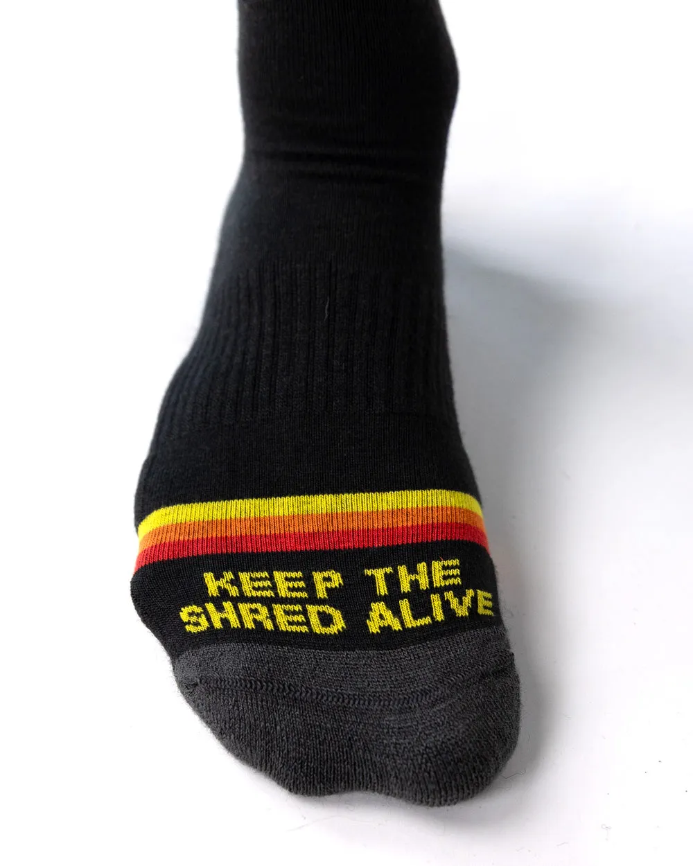 Upslope Lightweight Ski Socks 3 Pack - Night Speed