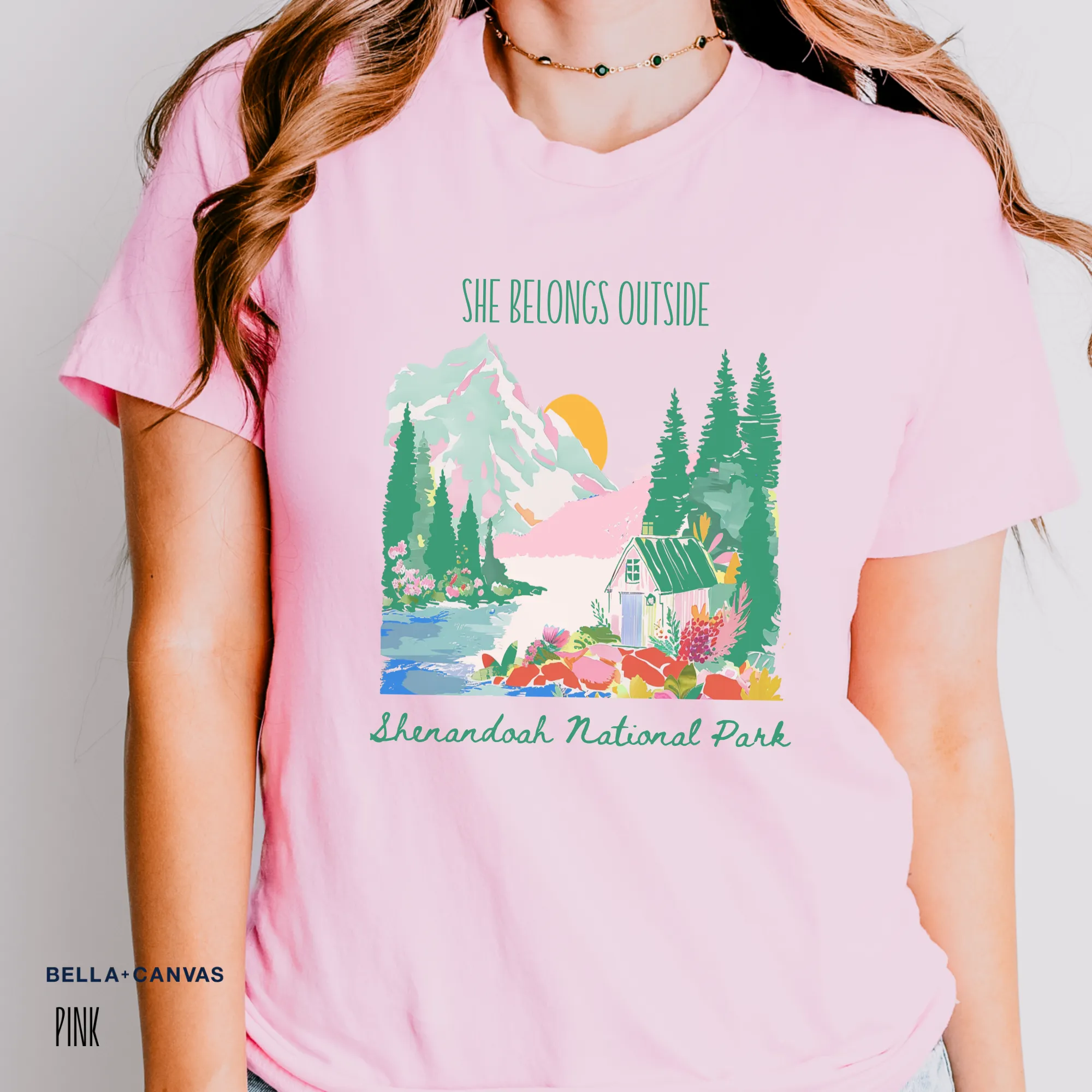 Wildflower Cabin Retreat Personalized Tee