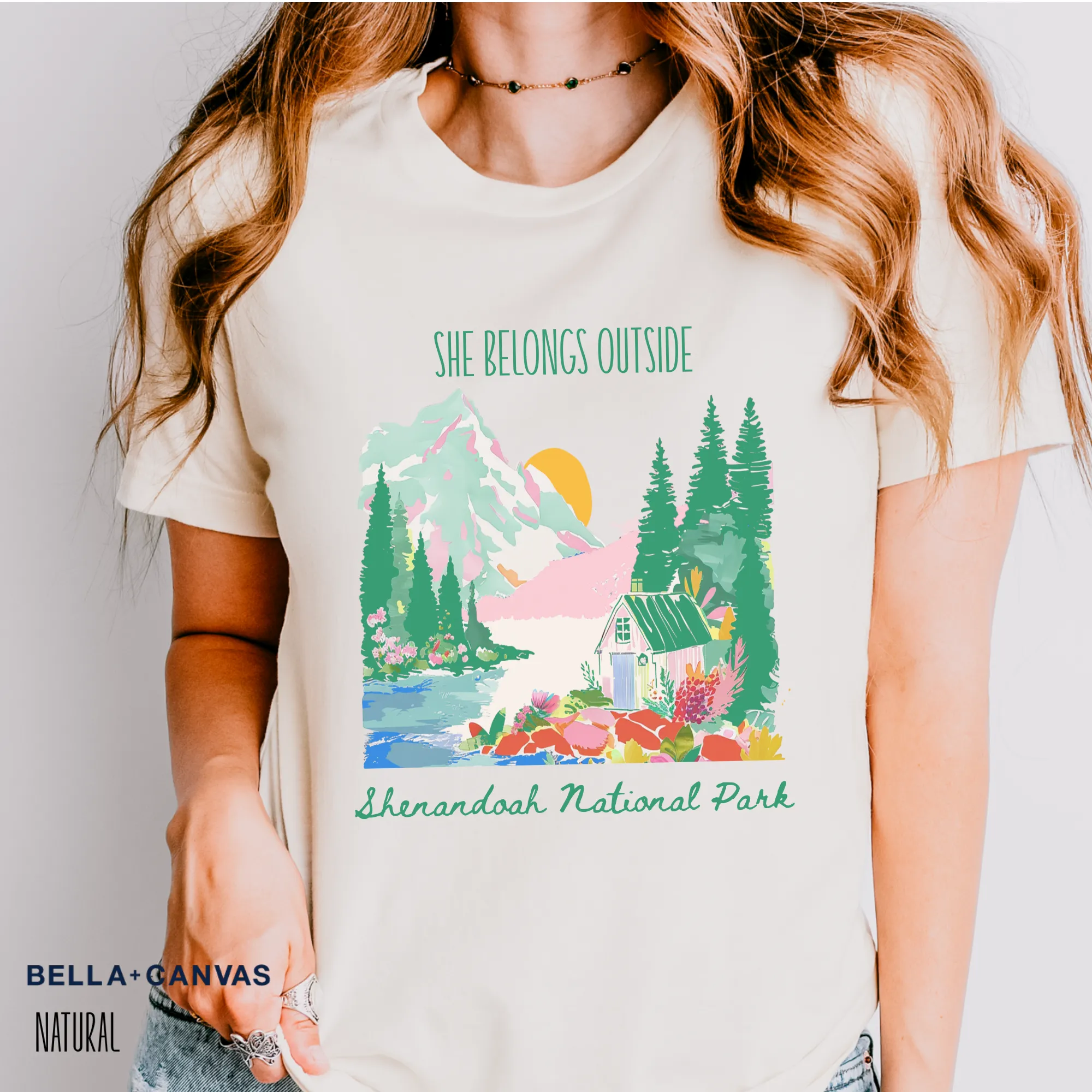 Wildflower Cabin Retreat Personalized Tee