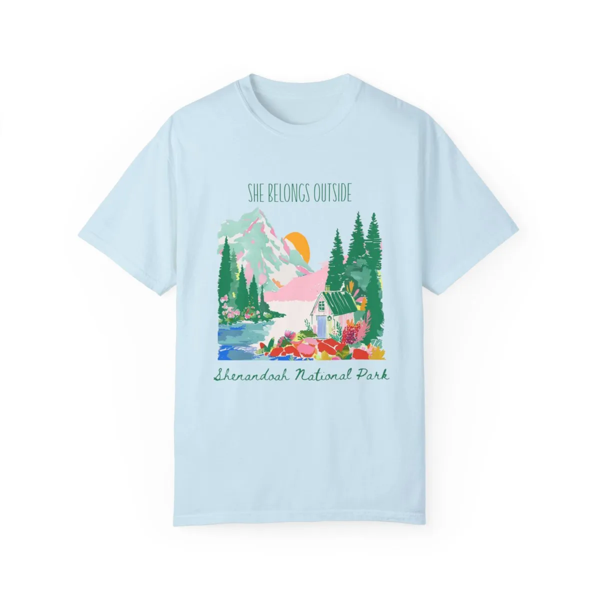Wildflower Cabin Retreat Personalized Tee
