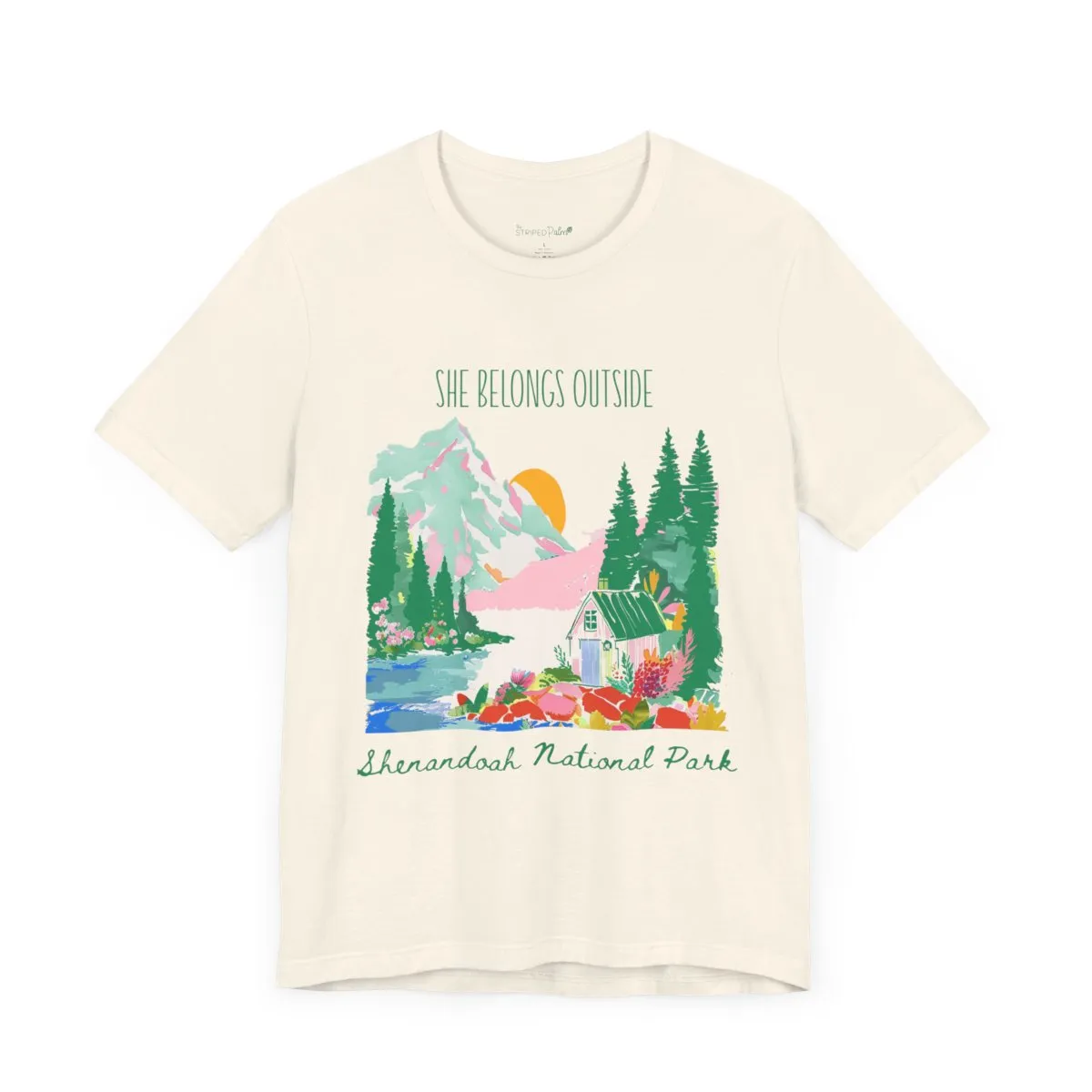 Wildflower Cabin Retreat Personalized Tee