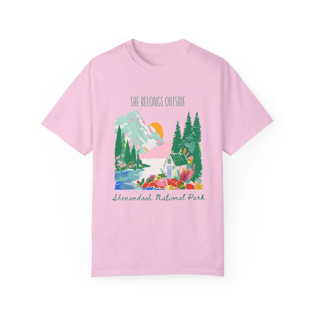Wildflower Cabin Retreat Personalized Tee