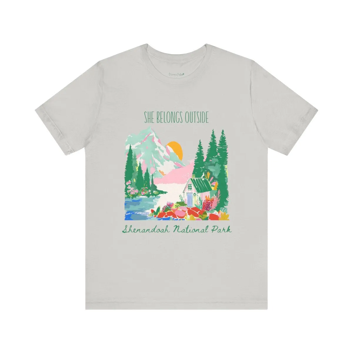 Wildflower Cabin Retreat Personalized Tee