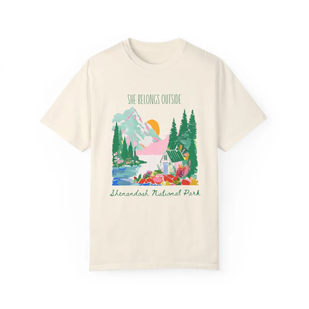 Wildflower Cabin Retreat Personalized Tee