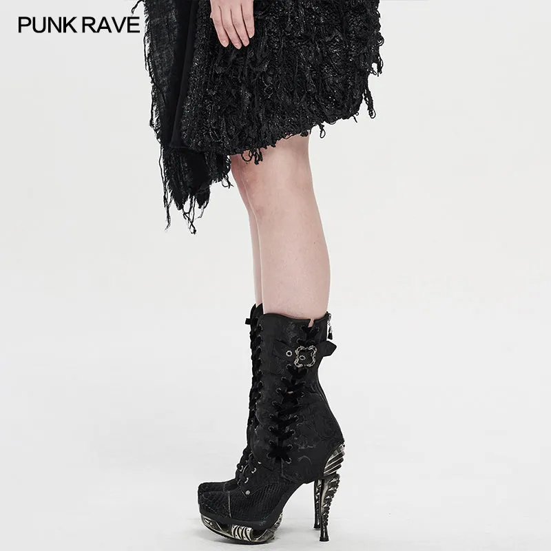 WS-344JTF Vintage Gothic Shoe Cover